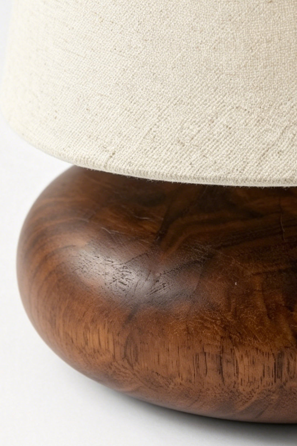Sylvan Oval Walnut Table Lamp