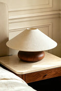Sylvan Oval Walnut Table Lamp