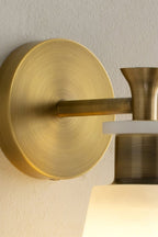 Tapered Alabaster Wall Sconce
