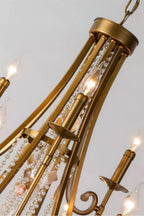 Tatum Lux Shell Crystal Chandelier