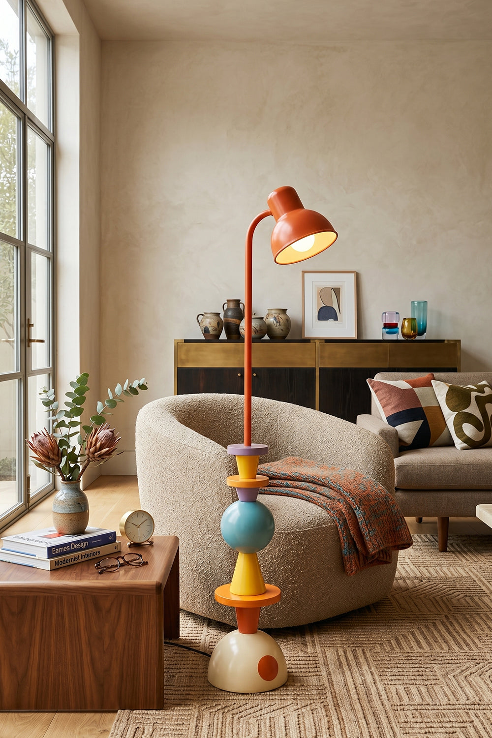 Tectonic Prism Metal Floor Lamp