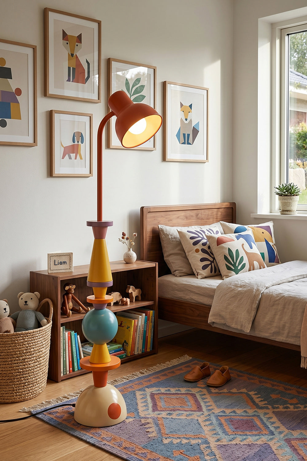 Tectonic Prism Metal Floor Lamp