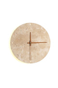 Temporal Epoch Travertine & Wood Wall Lamp