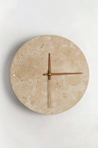 Temporal Epoch Travertine & Wood Wall Lamp
