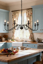 Timeless Gold Candle Chandelier