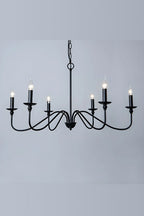 Timeless Gold Candle Chandelier