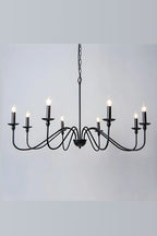 Timeless Gold Candle Chandelier