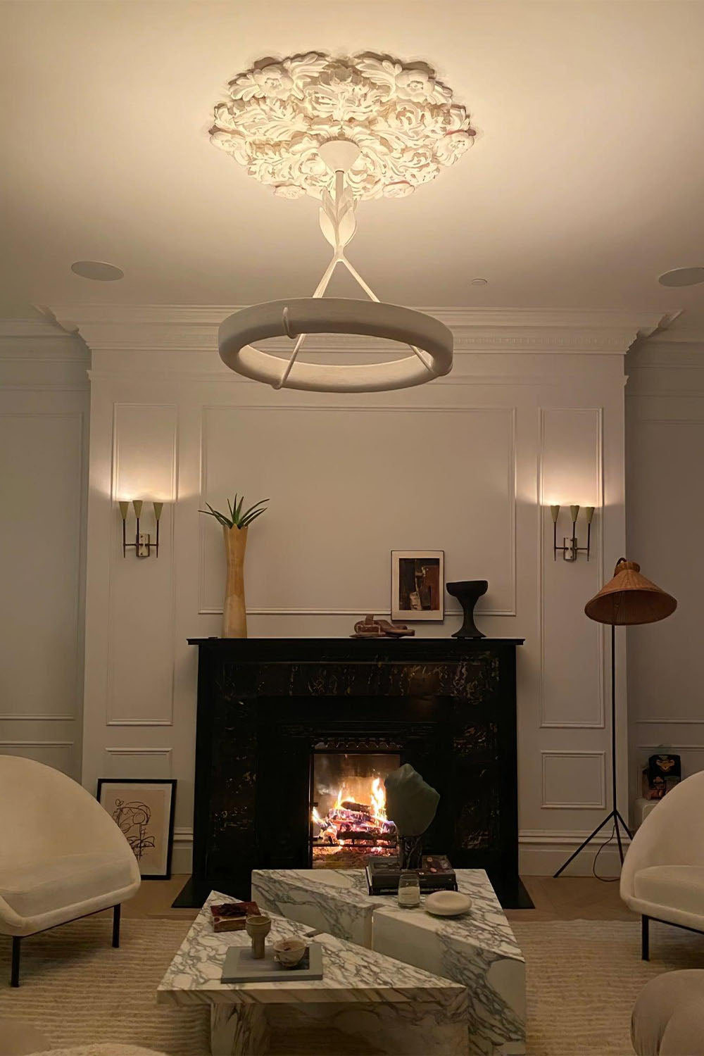 Tinsley Plaster Chandelier