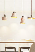 Travertine Aurora Pendant Light