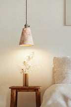 Travertine Aurora Pendant Light