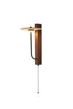 Travertine Disc Arm Wall Lamp