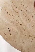 Travertine Disc Pendant Light