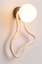 Travertine Flow Wall Sconce