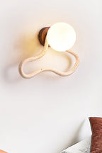 Travertine Flow Wall Sconce
