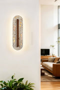 Travertine Slab Wall Sconce