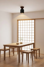Travertine Stone Ceiling Light