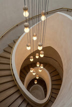 Travertine Stone Pendant Light