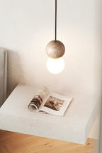 Travertine Stone Pendant Light