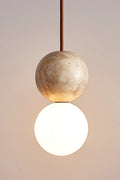 Travertine Stone Pendant Light