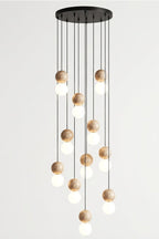 Travertine Stone Pendant Light
