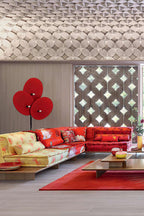 Triple Floral Floor Lamp