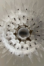 Two-Tier Art Palmette Chandelier