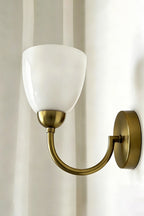 Veil Curve Glass Wall Lamp