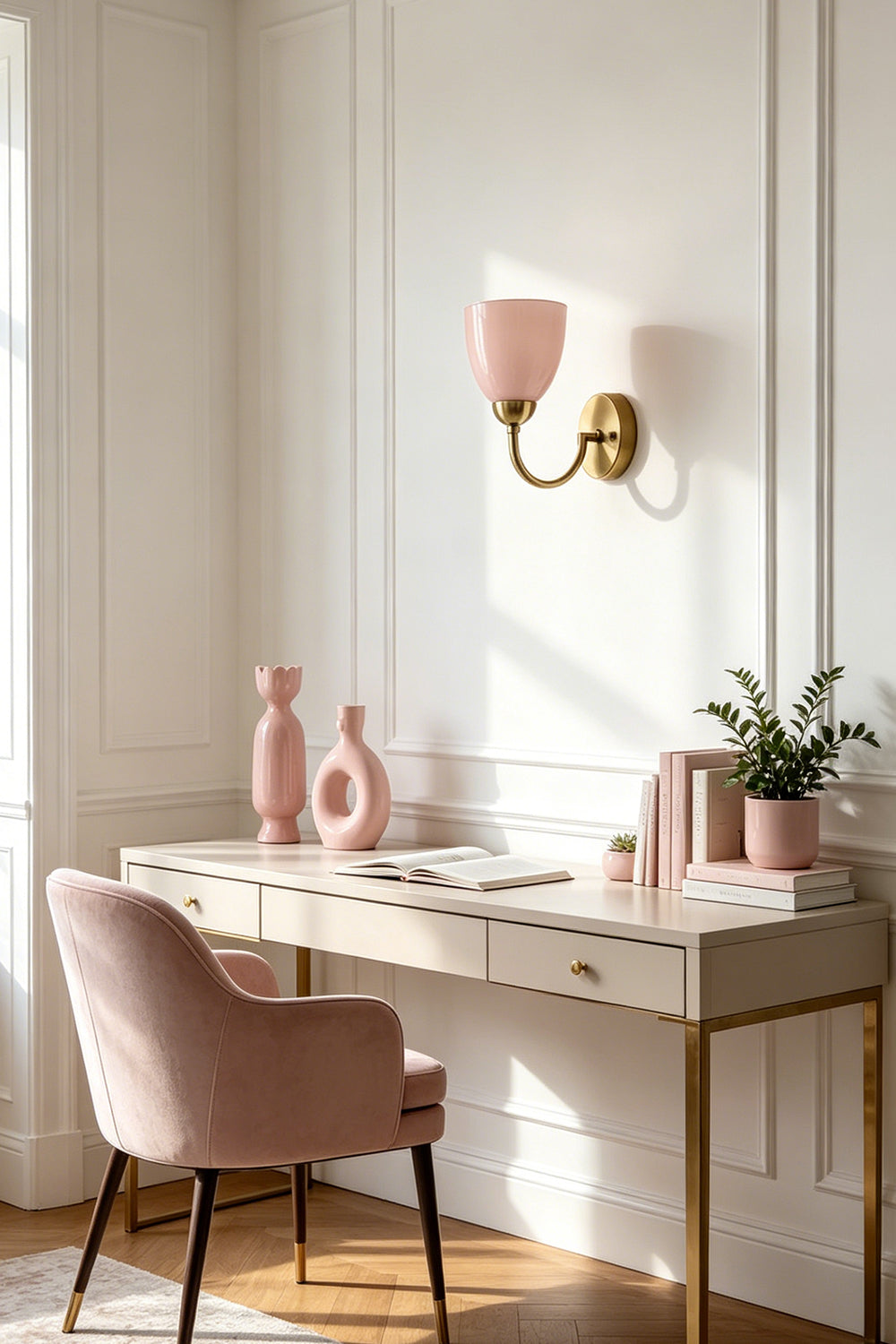 Veil Curve Glass Wall Lamp
