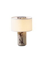 Veined Marble Table Lamp