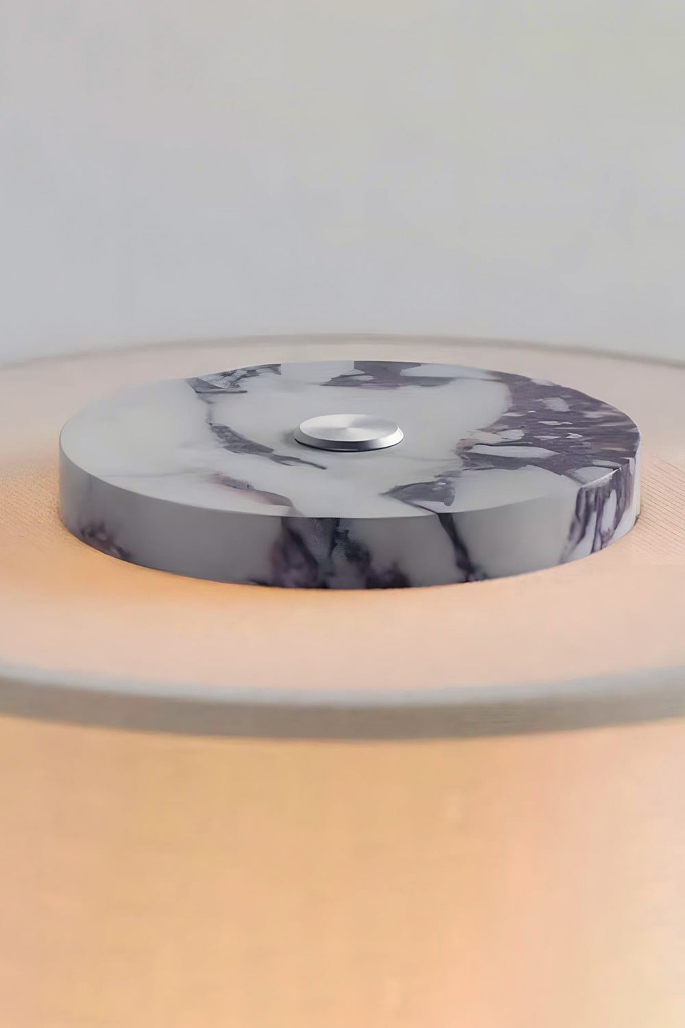 Veined Marble Table Lamp