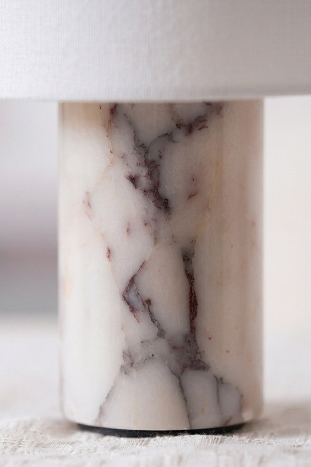 Veined Marble Table Lamp