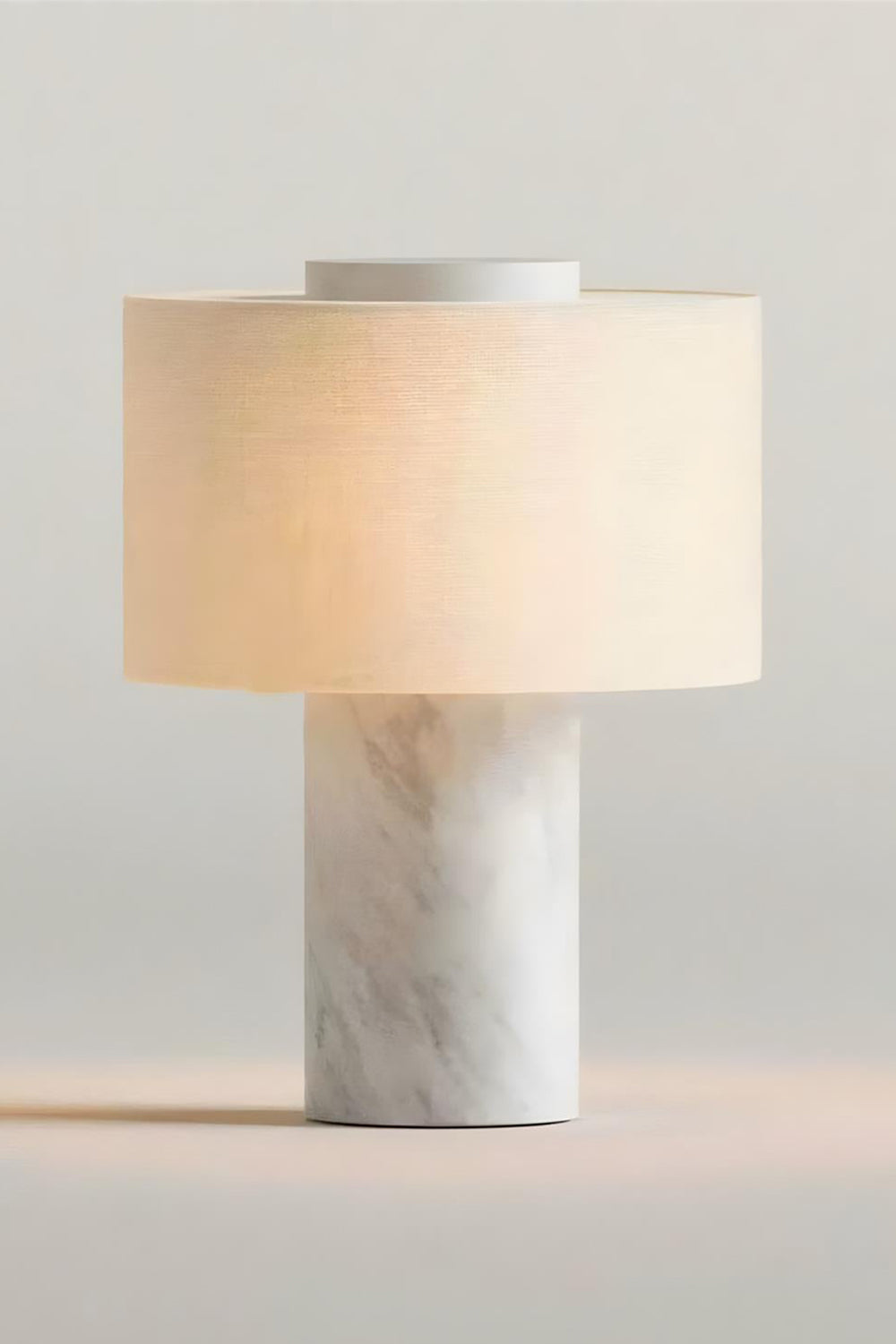 Veined Marble Table Lamp