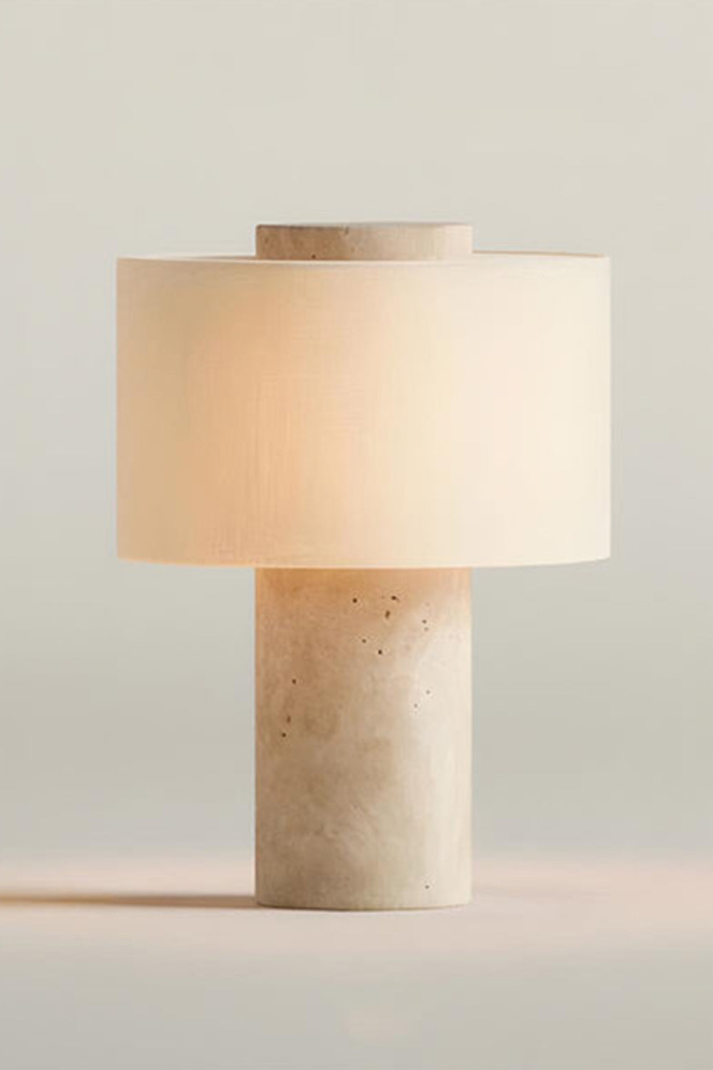 Veined Marble Table Lamp