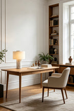 Veined Marble Table Lamp