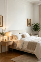 Veined Marble Table Lamp