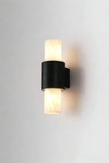 Vertical Alabaster Wall Sconce