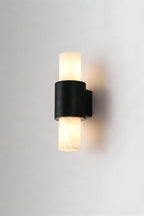 Vertical Alabaster Wall Sconce