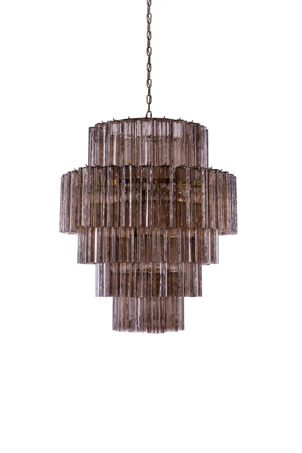 Vespera Glass Tiered Chandelier
