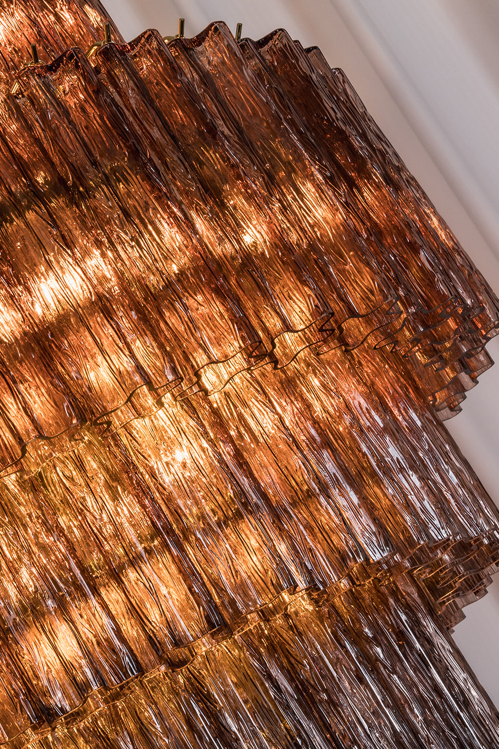 Vespera Glass Tiered Chandelier