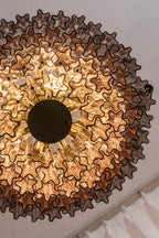 Vespera Glass Tiered Chandelier
