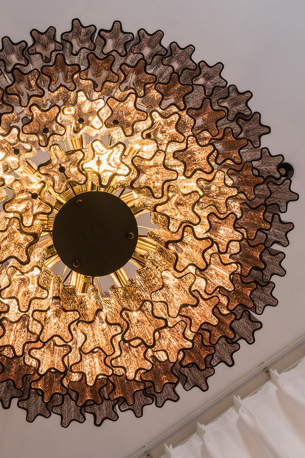 Vespera Glass Tiered Chandelier