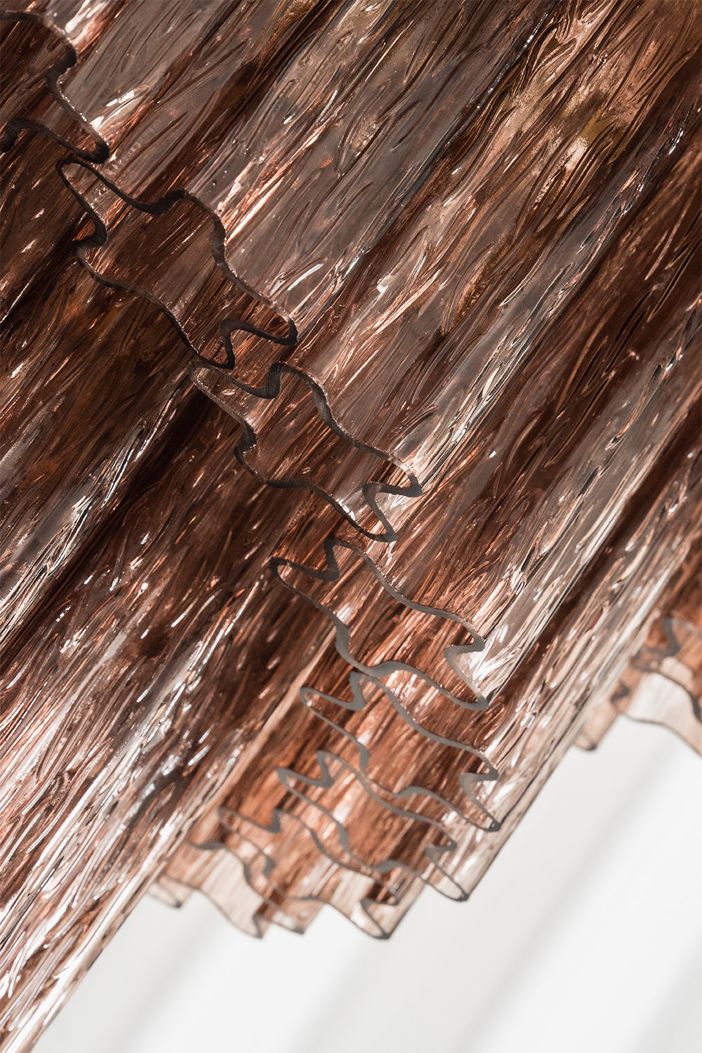 Vespera Glass Tiered Chandelier