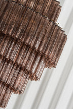 Vespera Glass Tiered Chandelier
