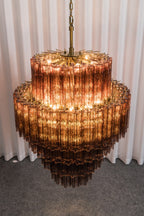 Vespera Glass Tiered Chandelier