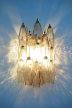 Vintage Art Poliedri Smoked Wall Lamp