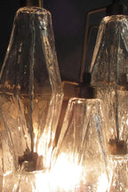 Vintage Art Poliedri Transparent Wall Lamp