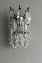 Vintage Art Poliedri Transparent Wall Lamp