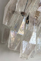 Vintage Art Poliedri Transparent Wall Lamp