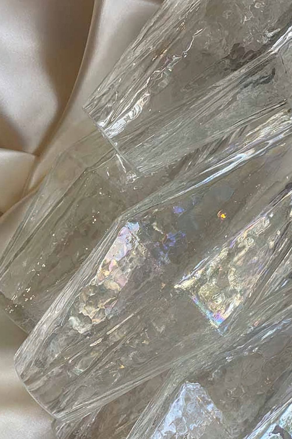 Vintage Art Poliedri Transparent Wall Lamp