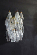 Vintage Art Poliedri Transparent Wall Lamp